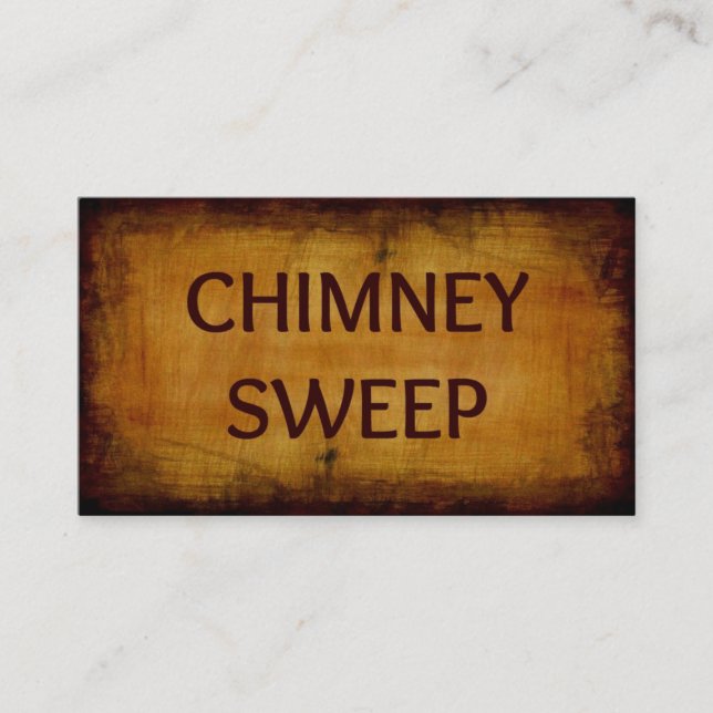 Chimney Sweep Business Card (Front)