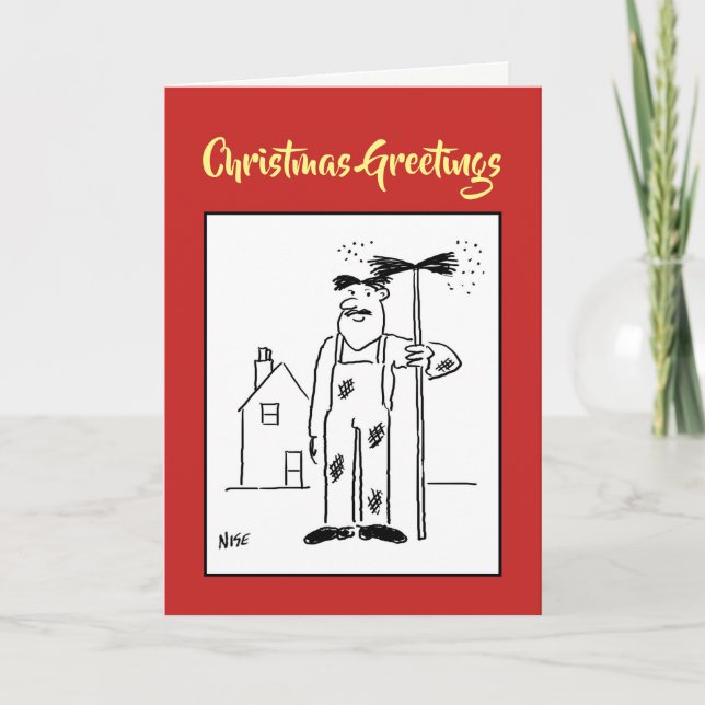 Chimney Sweep Christmas Card (Front)