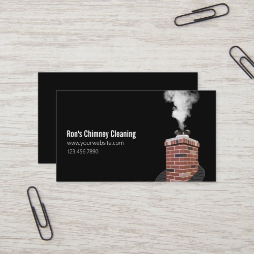 Chimney Sweep Cleaning  Repairs Business Card