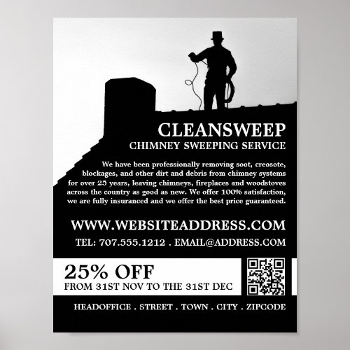 Chimney Sweep Design Chimney Sweeping Service Poster