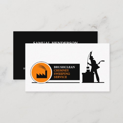 Chimney Sweep Logo Design Chimney Sweep Business Card