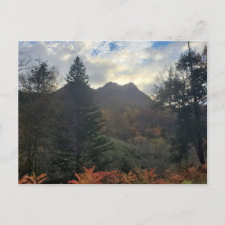 Chimney Tops at Sunset Great Smoky Mountains Postcard