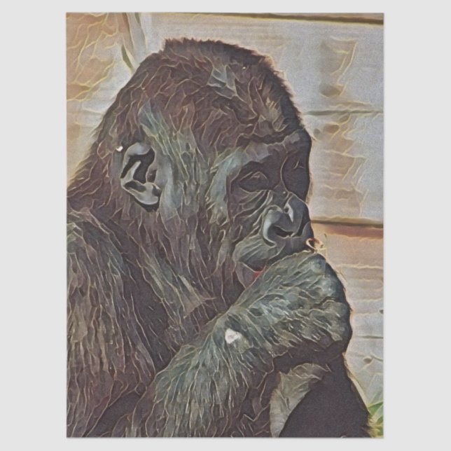 CHIMP ART TISSUE PAPER (Front)