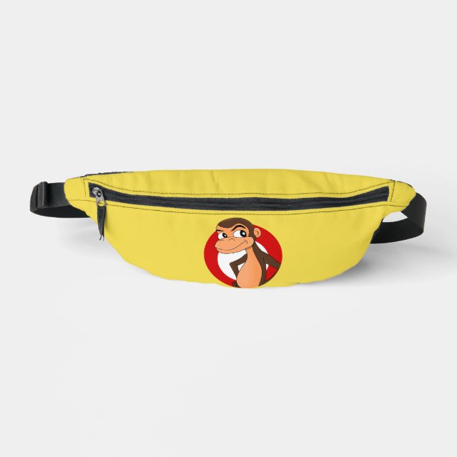  Chimp cartoon  Fanny Pack (Front)