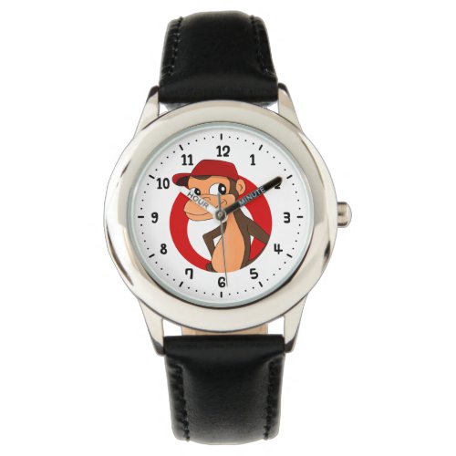 Chimp cartoon watch