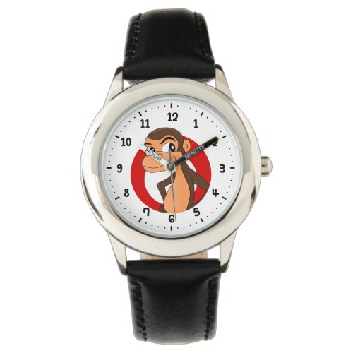 Chimp cartoon watch