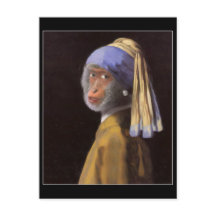 Chimp with the Pearl Earring