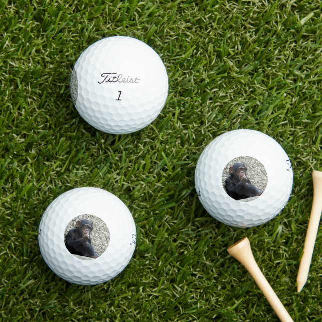 Chimpanzee 013 golf balls (Insitu Grass)