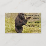 Chimpanzee Business Card