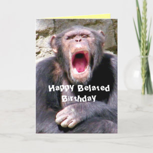 Chimpanzee_ Card