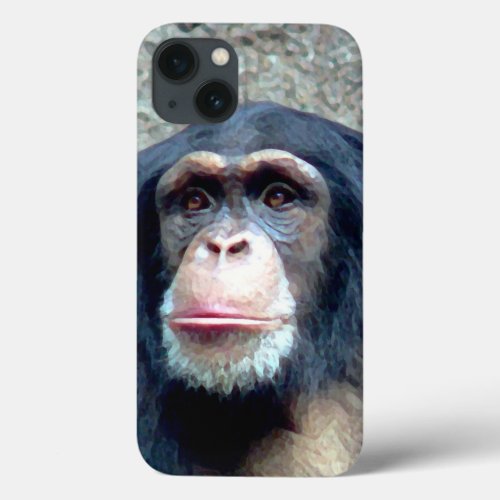 Chimpanzee iPhone 13 Case