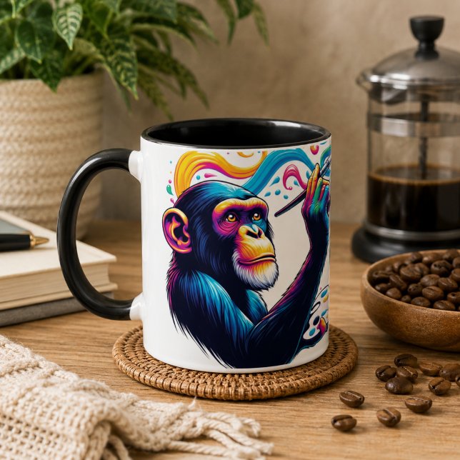 Chimpanzee Coffee Mug (Chimpanzee Coffee Mug)