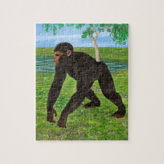 Chimpanzee Jigsaw Puzzle (Vertical)