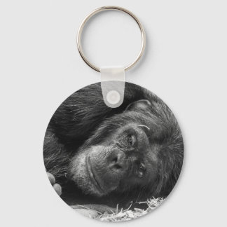 Chimpanzee Keychain