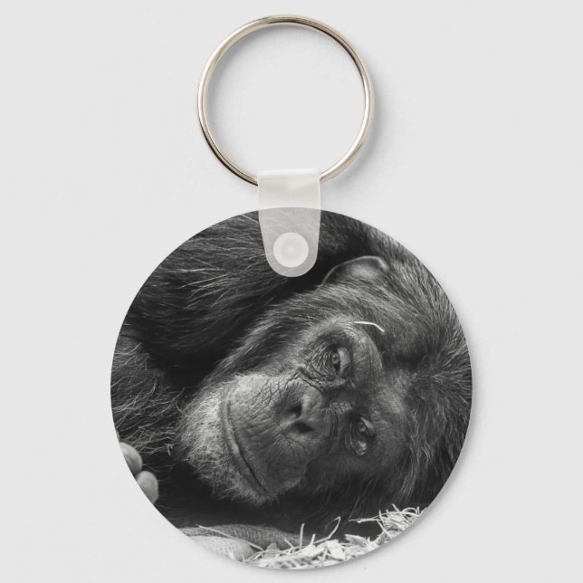 Chimpanzee Keychain (Front)