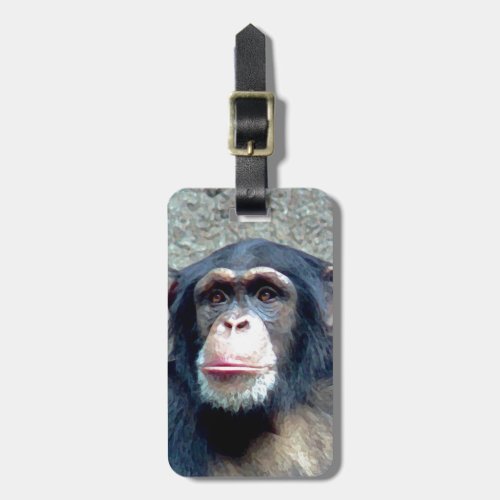 Chimpanzee Luggage Tags