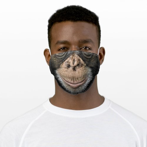 Chimpanzee _ Monkey _ Face _ Funny Adult Cloth Face Mask