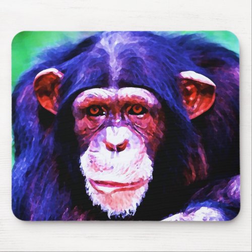 Chimpanzee Mouse Pad
