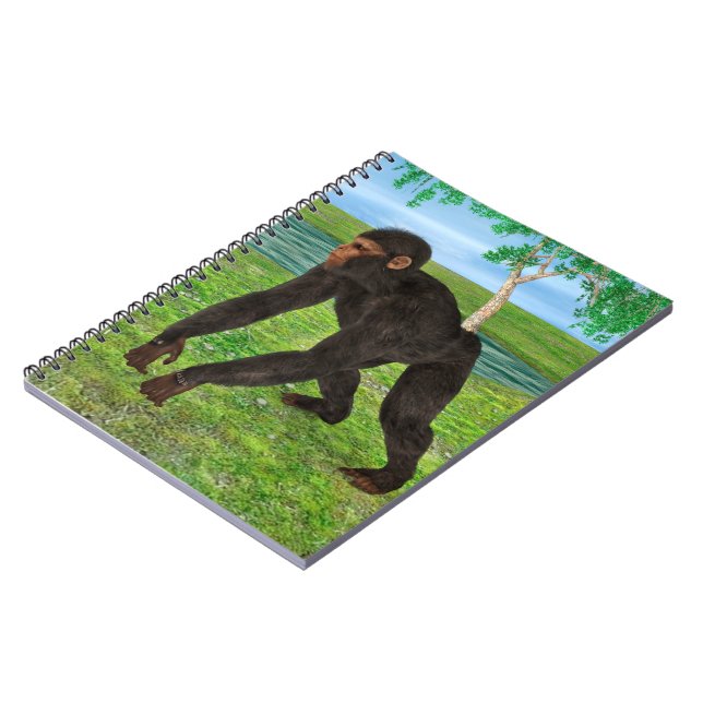 Chimpanzee Notebook (Left Side)