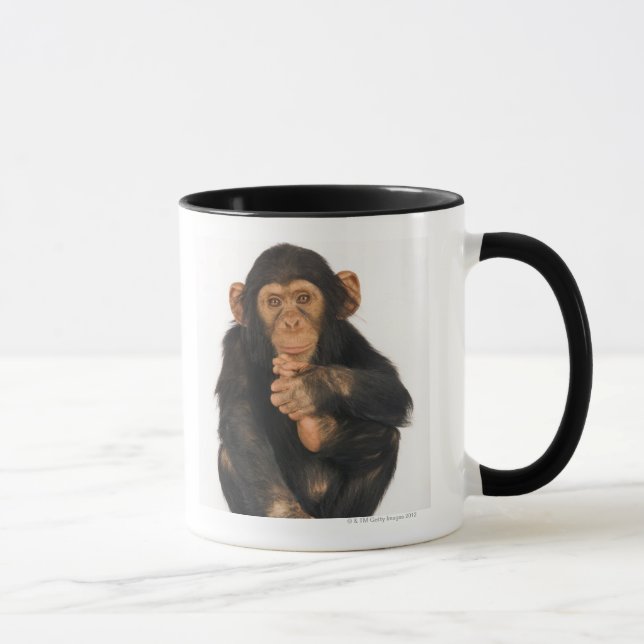 Chimpanzee (Pan troglodytes) Mug (Right)