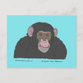 Chimpanzee Postcard