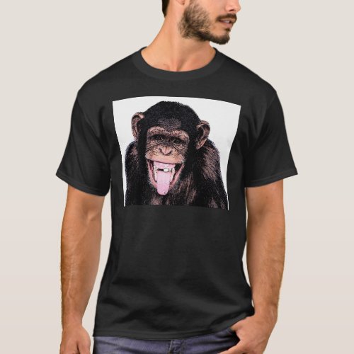 Chimpanzee Tongue T_Shirt