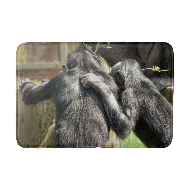 CHIMPANZEES   BATH MAT (Front)
