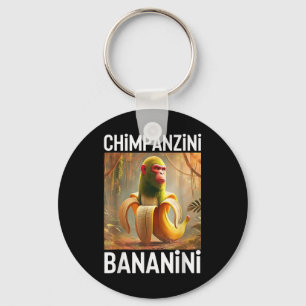 Chimpanzini Bananini - Italian Brainrot Meme Keychain