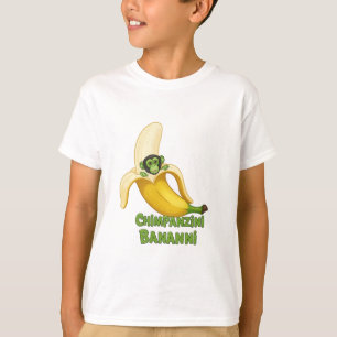 Chimpanzini Bananini T-Shirt Funny Italian Brain