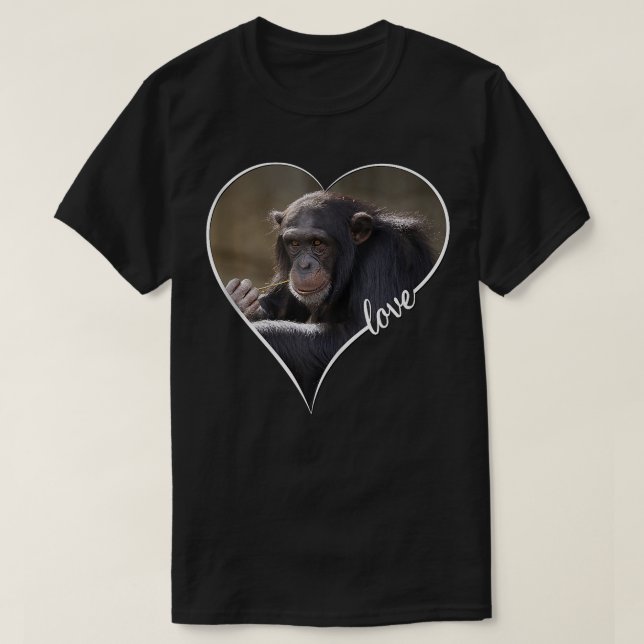 Chimps Chimpanzees Monkey Gifts T-Shirt (Design Front)