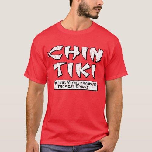 Chin Tiki Detroit T_Shirt