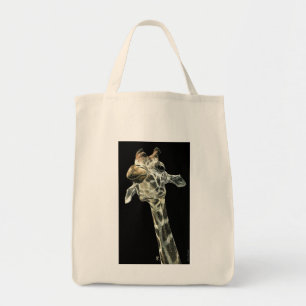 "Chin Up" - Giraffe Tote Bag
