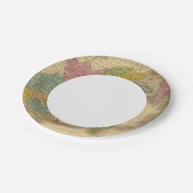 China 10 paper plates (Angled)