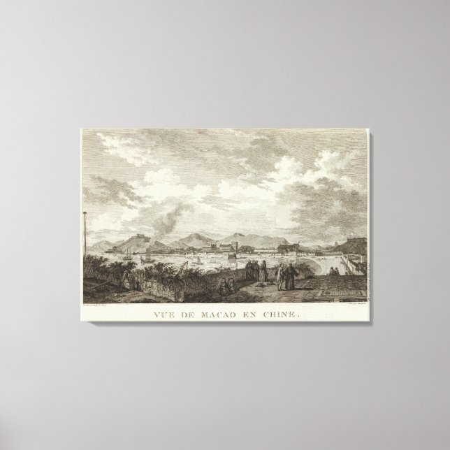 China 2 canvas print (Front)