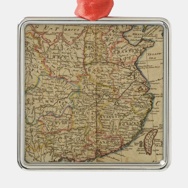 China 5 metal ornament (Front)