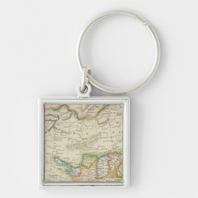 China and Japan Keychain (Front)