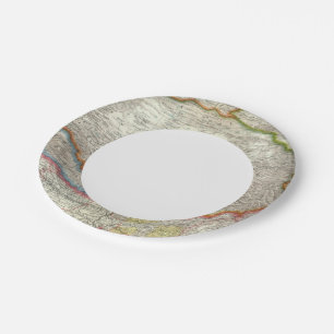 China and Tibet Paper Plates