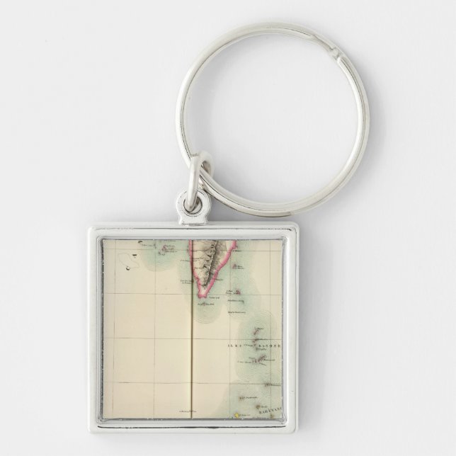 China, Asia 99 Keychain (Front)