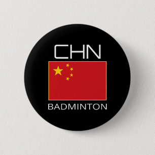 China Badminton Team Fan Gift Chinese Athlete Chn Button