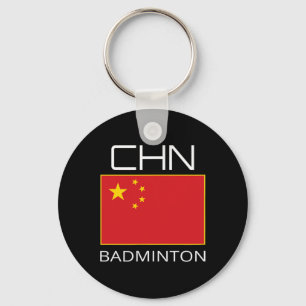 China Badminton Team Fan Gift Chinese Athlete Chn Keychain