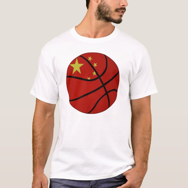 China Basketball T-shirt (Front)