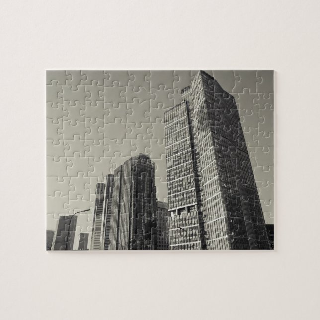 China, Beijing, Chaoyang District. Fortune Plaza Jigsaw Puzzle (Horizontal)