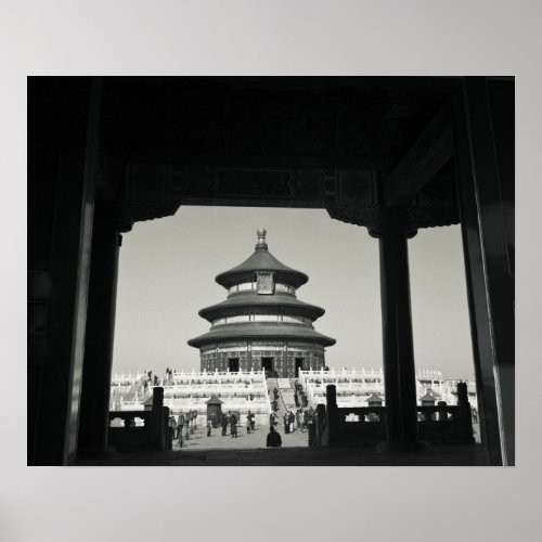 China Beijing Chongwen District Temple of 2 Poster