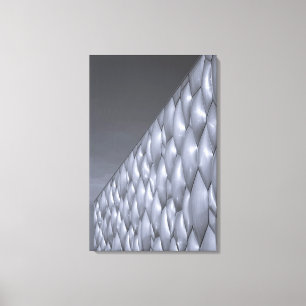 China, Beijing. National Aquatics Center Canvas Print