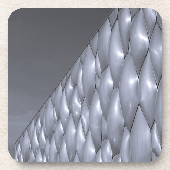 China, Beijing. National Aquatics Center Drink Coaster (Front)