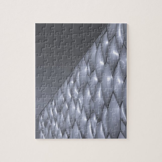 China, Beijing. National Aquatics Center Jigsaw Puzzle (Vertical)