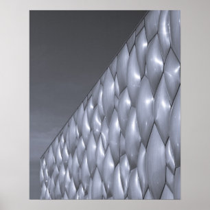 China, Beijing. National Aquatics Center Poster