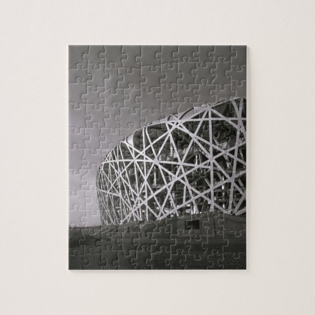 China, Beijing. National Stadium, Venue for the Jigsaw Puzzle (Vertical)