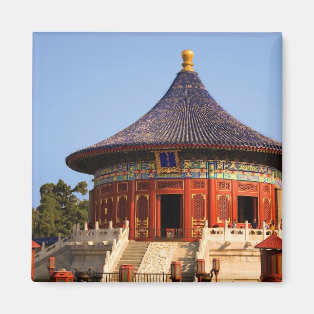 China, Beijing, Tian Tan Park, Temple of Heaven, 2 Magnet (Front)