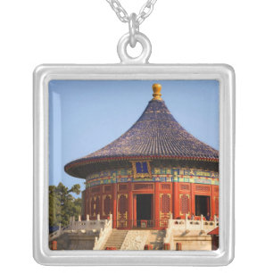 China, Beijing, Tian Tan Park, Temple of Heaven, 2 Silver Plated Necklace